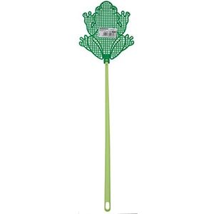 FACKELMANN Vliegenmepper kikker Tecno, insectenbescherming met ophangoog (kleur: geel, groen, zwart - niet vrij te kiezen), hoeveelheid: 1 stuk