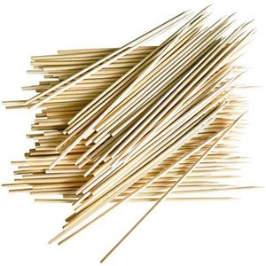Fackelmann 100 spiesen van bamboe, bruin