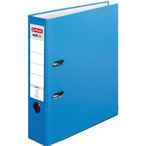 herlitz Ordner maX.file protect, DIN A4, Rückenbreite 80 mm, aqua