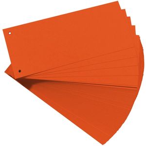 Herlitz 10843647 scheidingsstrook oranje 100 stuks