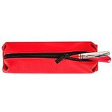 Herlitz Schüleretui Faulenzer Origami Polyester 200x65mm Flame red