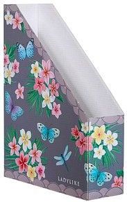 Herlitz Staande verzamelaar A4 golfkarton 7 cm serie Ladylike motief Butterflies