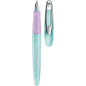 Herlitz 10999753 my.pen M educatieve vulpen met patroon (wit/roze)