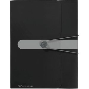 herlitz Heftbox 4 cm DIN A4 schwarz