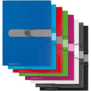 Herlitz map easy orga to go - A4 - PP-folie - bessen