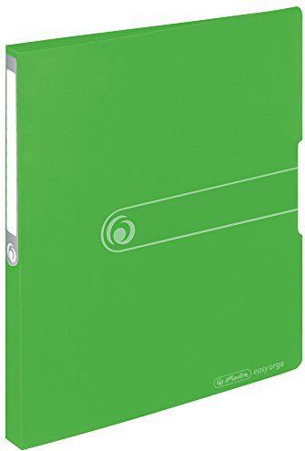 Herlitz Ringbuch A4 2 Ringe PP 16mm apfel opak to go