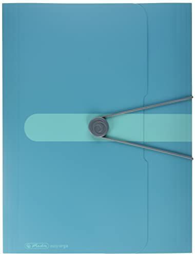 Gummizugmappe A4 PP Caribbean Turquoise