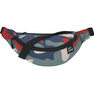 Herlitz Sac camouflage amusant motif cardioïde, multicolore, multicolore, Multicolore, Sac pour adolescent