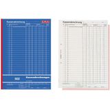 Formularbuch Kassenabrechnung A4 502 2x50 Blatt