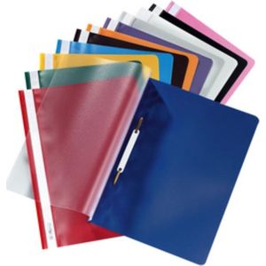 10 x Herlitz Sichthefter PP A4 orange