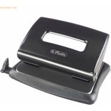 Herlitz Bürolocher 1,6mm schwarz mit Anschlagschiene