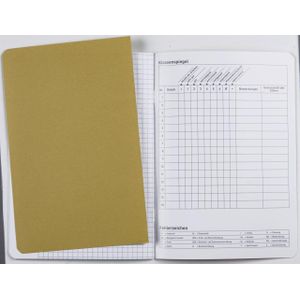 herlitz Schulheft x.book Lineatur 10 kariert DIN A5 Außenrand, 16 Blatt