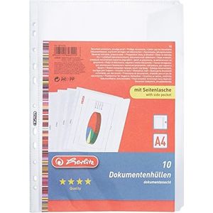 Herlitz 5896204 map Polypropyleen (PP) Transparant A4