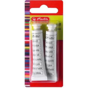 6 x Herlitz Deckweiß 7,5ml VE=2 Stück