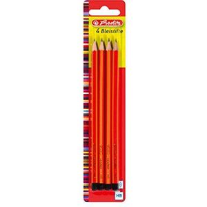 10 x Herlitz Bleistift Scolair HB VE=4 Stück