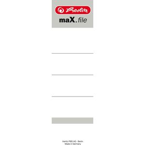 Herlitz Back-up-etiketten van 8 cm (verpakking van 10)