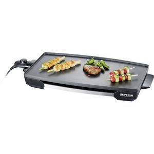 Severin - KG2397 - Tafelgrill - Geschikt voor Teppanyaki - XXL-bakplaat - Regelbare Thermostaat