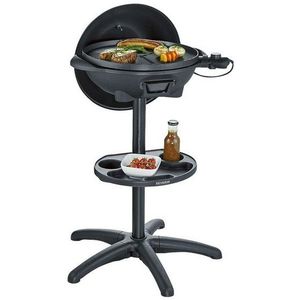 SEVERIN PG 8541 - Gartengrill - elektrisch - 1320 cm2 - eingebautes Thermometer - mattschwarz