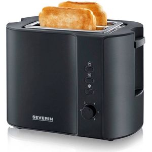 Severin AT 9552 Broodrooster mat zwart