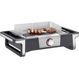 Severin PG 8113 Tafelgrill Tafel CoolTouch-behuizing, Kabelgebonden, Traploze temperatuurregeling Zwart/zilver