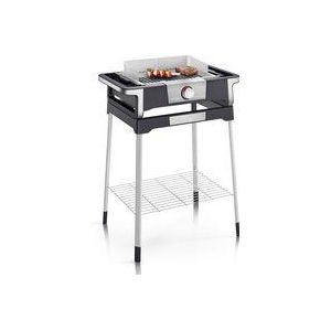 Severin PG 8117 BOOST S 3000 W Grill Electrisch Zwart, Zilver