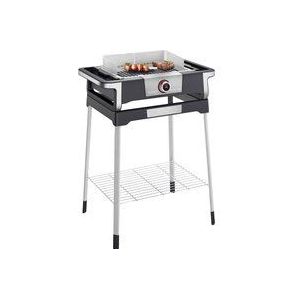 Severin PG 8118 DigitalBOOST S 3000 W Grill Electrisch Kookunit Zwart, Zilver