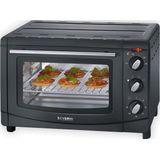 Severin TO 2067 Bak- en Grilloven - 20 Liter - 100-230°C - Zwart