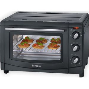 Severin TO 2067 Bak- en Grilloven - 20 Liter - 100-230°C - Zwart
