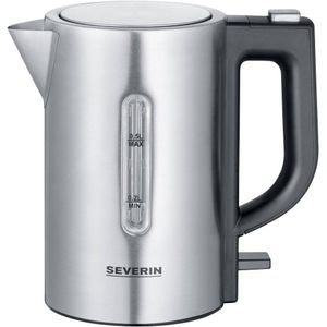 Severin WK 3647 - Waterkoker - electrisch - mini - roestvrijstalen - 0.5l - zilver/zwart