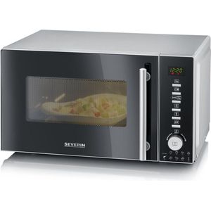 Severin MW 7773 - Vrijstaande Combi Magnetron met Grill en Hetelucht - 20L