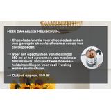 Severin - Elektrische Melkopschuimer - 300 ml Roestvrijstaal