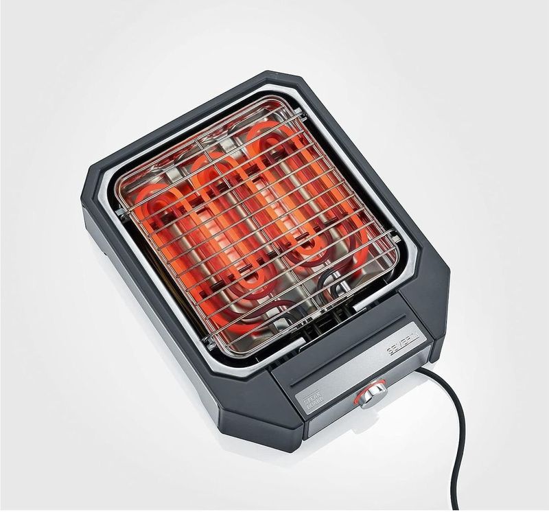 Severin Tischgrill PG8554, 2200 W, mit Grillrost, 2200 W