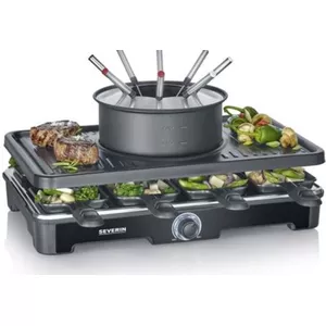 Fondueset en elektrische crêpemaker 2in1 FO 2471 Severin zwart 🔵 66,46 Fondueset en elektrische crêpemaker 2in1 FO 2471 Severin zwart 🔵 66,46