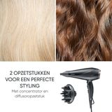 Severin - HT 0167 - Föhn - Zwart - AC-motor 1950-2300 Watt