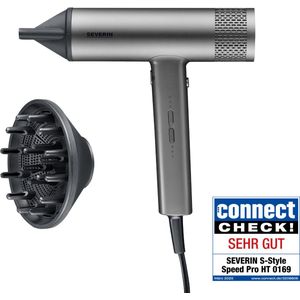 Severin - HT 0169 - Föhn - Aluminium - 1.650-2.000 Watt - 3 Temperatuurstanden