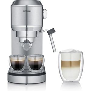 Severin - KA 5997 - Espressomachine - RVS - 1350 W - 19 bar Pomp
