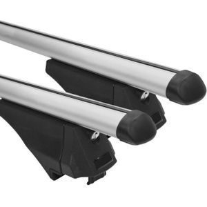 Fischer 126002 smalle galeriehouder, aluminium, L (lengte: 1,20 m)