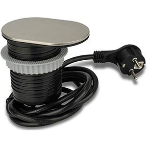 uniTEC - Inbouwstopcontact - 1 x Schuko + 1 x USB - Compacte Afmetingen - Eenvoudige Installatie