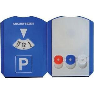 UNITEC - KFZ 84501 - Multifunctionele Parkeerschijf - Blauw - Van Kunststof