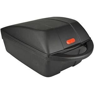 fischer Bagagebox voor bagagedrager. Inhoud: ca. 15 liter, afsluitbaar, incl. 2 sleutels, zwart, 19 x 26 x 42 cm