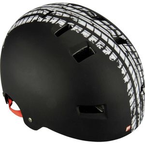 FISCHER FAHRRAD BMX Track S/M BMX fietshelm Zwart Confectiemaat: M