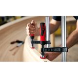 Bessey - Temperguss-Schraubzwinge TG-2K 800/120 TG80S12-2K Spann-Weite (max.):800 mm Ausladungs-Maße: