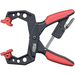 Bessey XCR4 Ratelklem Spanbreedte (max.):100 Mm Afm. Werkbereik:75 Mm