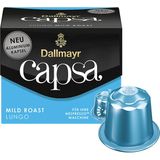 Dallmayr Capsa Lungo Mild Roast Kaffeekapseln, Arabica- und Robustabohnen mild, 10 Portionen