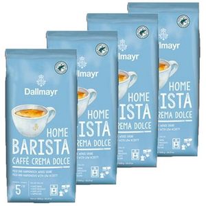 Dallmayr Home Barista Caffè Crema Dolce - koffiebonen - 4 x 1 kilo