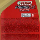 Castrol Power RS Scooter 4T 5W40 - Motorolie - 1L