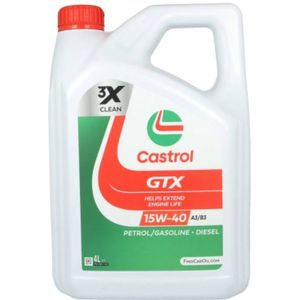 Castrol - GTX Motorolie - 15W-40 - 4L