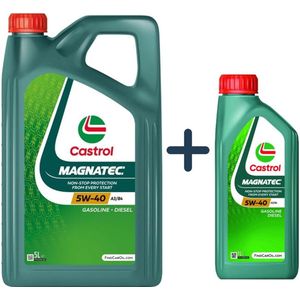 Castrol - Magnatec 5W40 A3/B4 - Motorolie - 4L