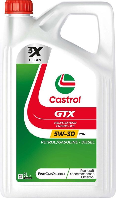 CASTROL Motorolie GTX 5WRN17 5L