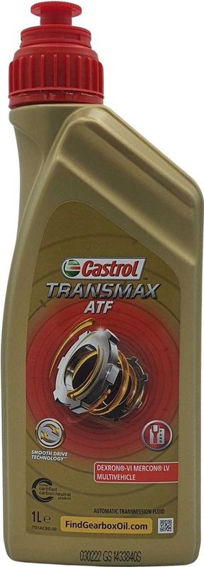 Castrol - Transmax ATF Dexron VI / Mercon LV - Transmissieolie - 1L